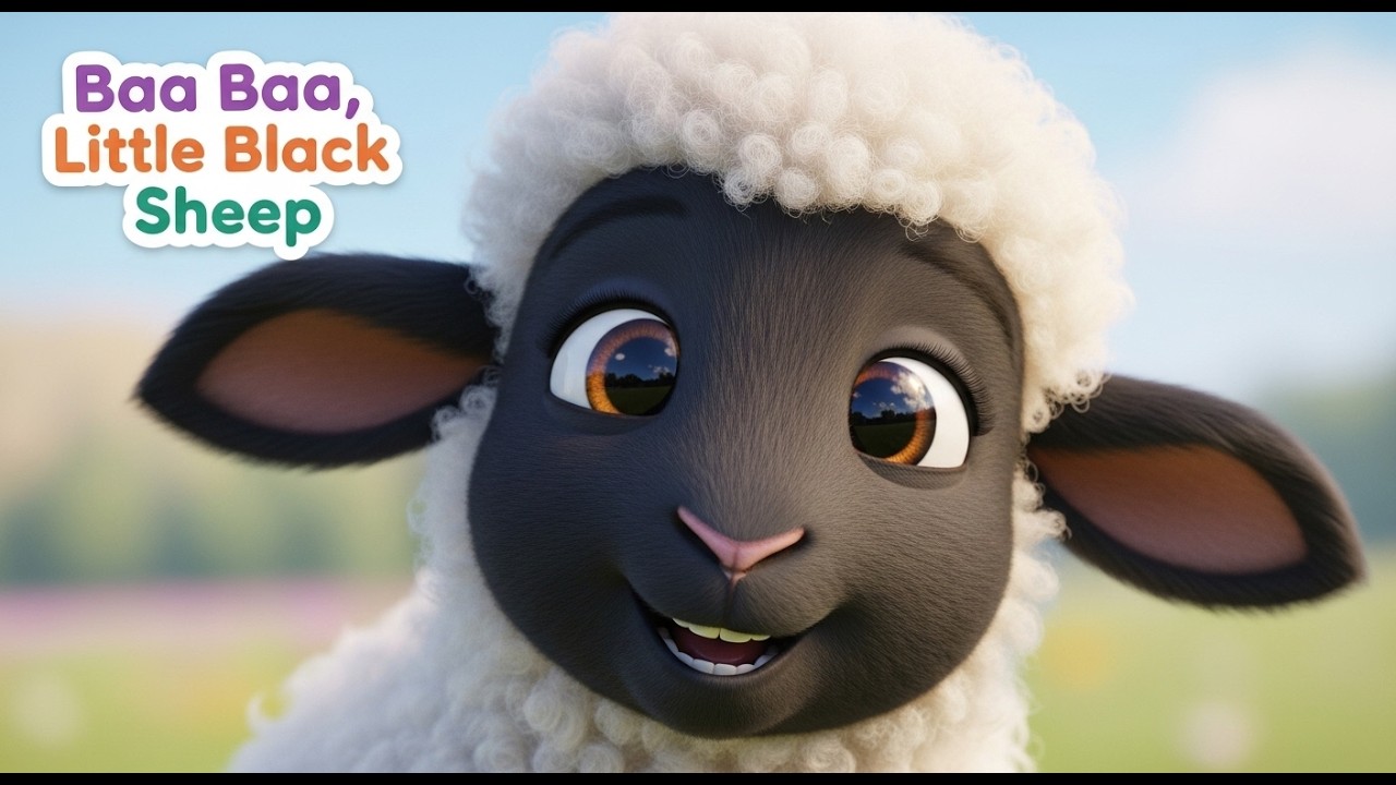 Baa Baa, Little Black Sheep 🐑 | Nursery Rhymes for Kids | ZINBI KIDS