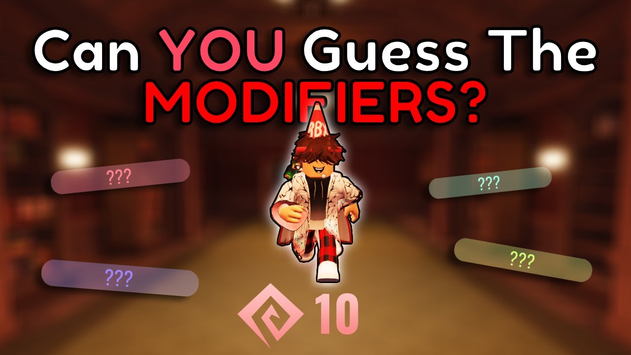 Can YOU Guess ALL The Modifiers? (Doors Challenge)