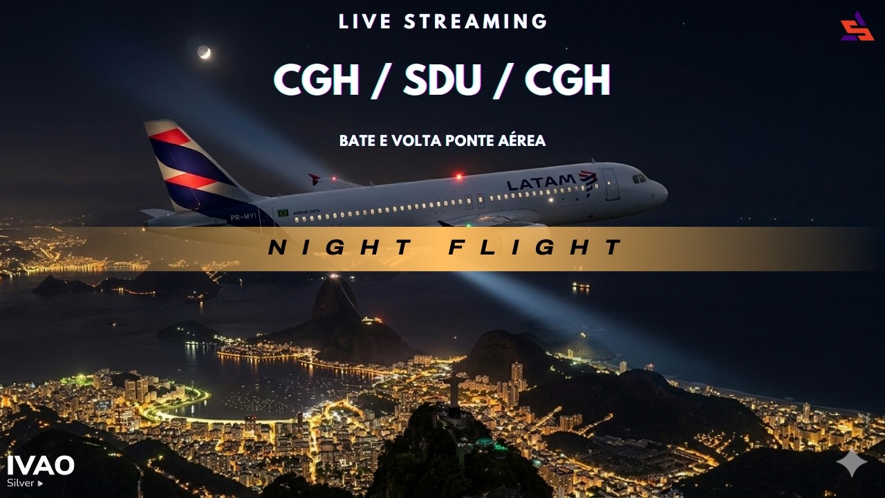 Ponte Aérea 🔴 Airbus A320 IAE LATAM 🛫 Congonhas [CGH|SBSP] 🛬 Rio [SDU|SBRJ] 🛬 Congonhas [CGH|SBSP]