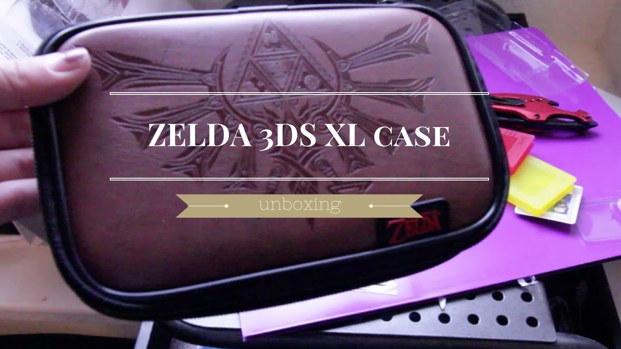 Zelda 3DS XL Case / unboxing