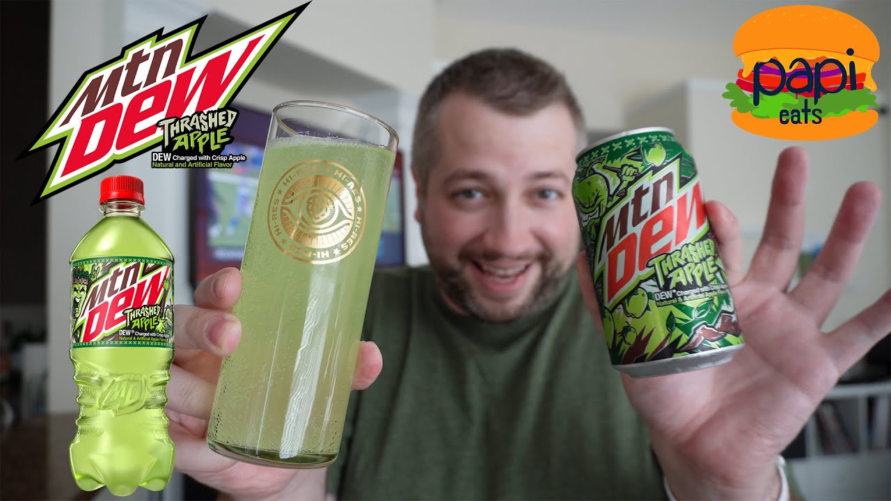 NEW Mountain Dew Thrashed Apple - Kroger Brands Exclusive - Review