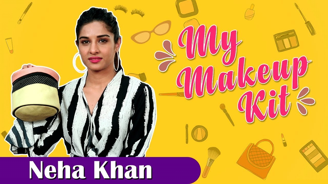 My Makeup Kit With Neha Khan | Marathi Actress | Shikari | Marathi Movie 2018