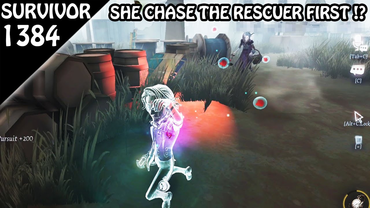 Rescuer kite peddler for 5 Ciphers straight - Survivor Rank #1384 (Identity v)