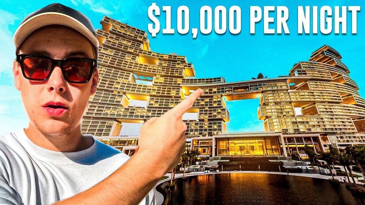 I Stayed In A $10,000 Per Night Hotel In Dubai! **RIDICULOUS**