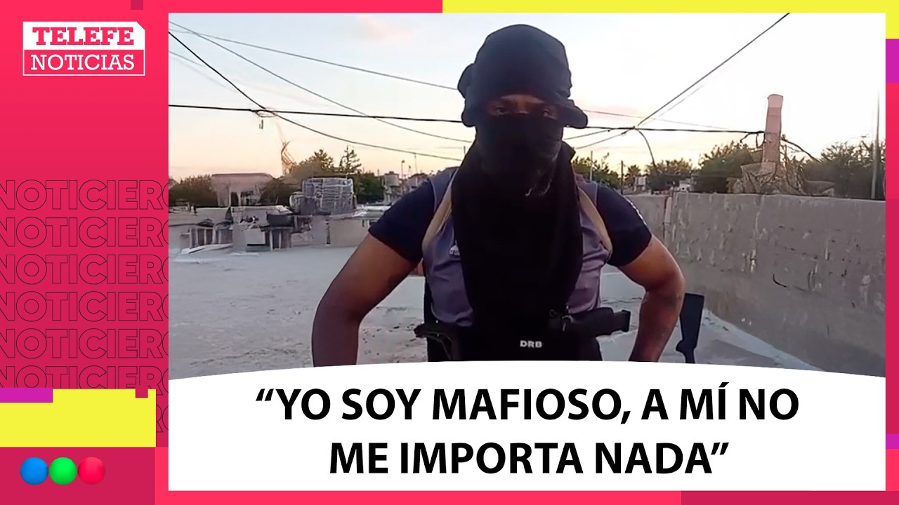 Se difundieron imágenes del “Negro Juan” armado