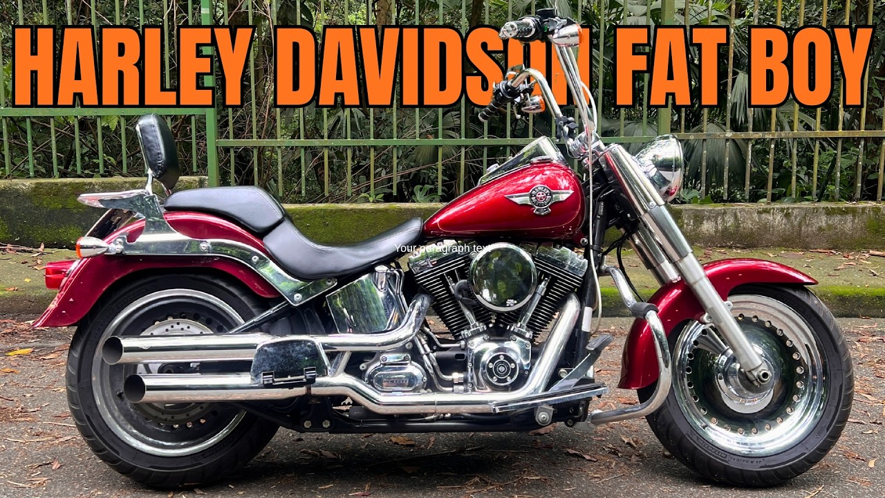A HARLEY DAVIDSON FAT BOY VALE A PENA? #harleydavidson