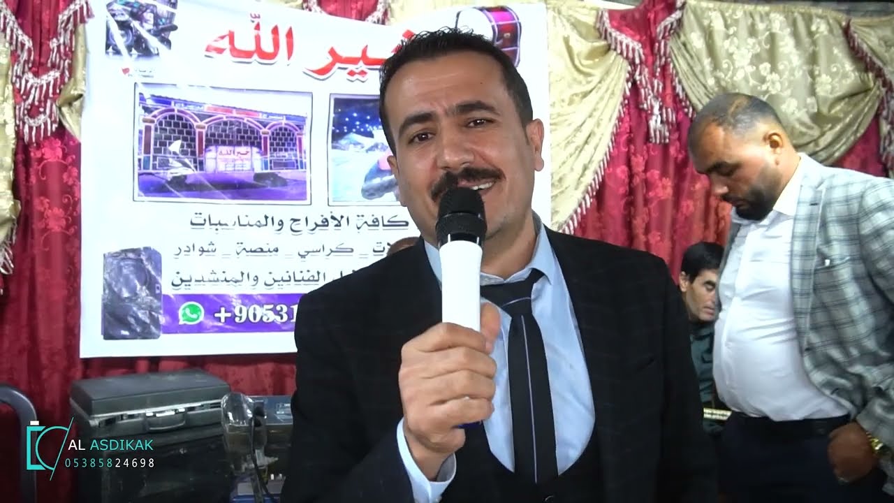أفراح أهالي الوقف حفلة زفاف العريس(محمد ابيش) يحيها لكم الفنان حسن كول ساس ج1