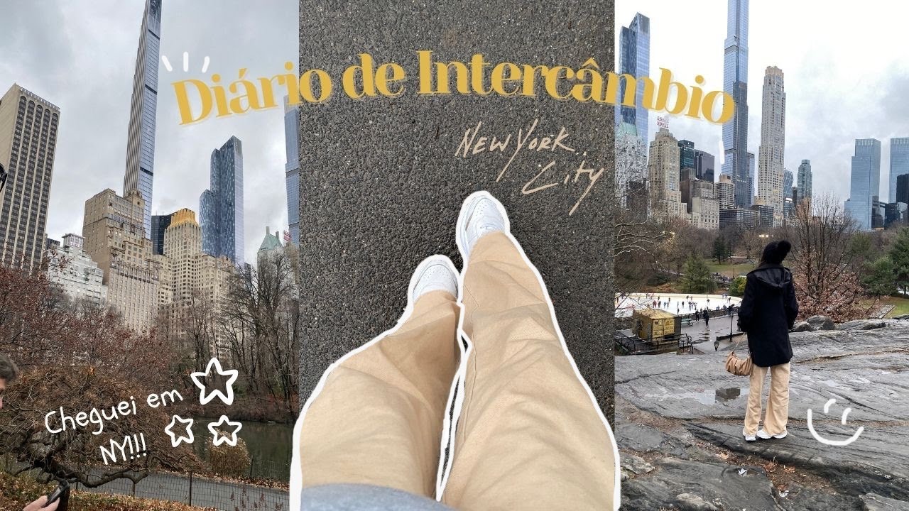 Diário de Intercâmbio #1 - Cheguei NYC!!