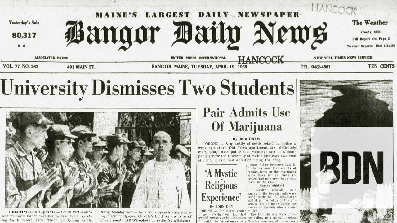 The history of marijuana in Maine