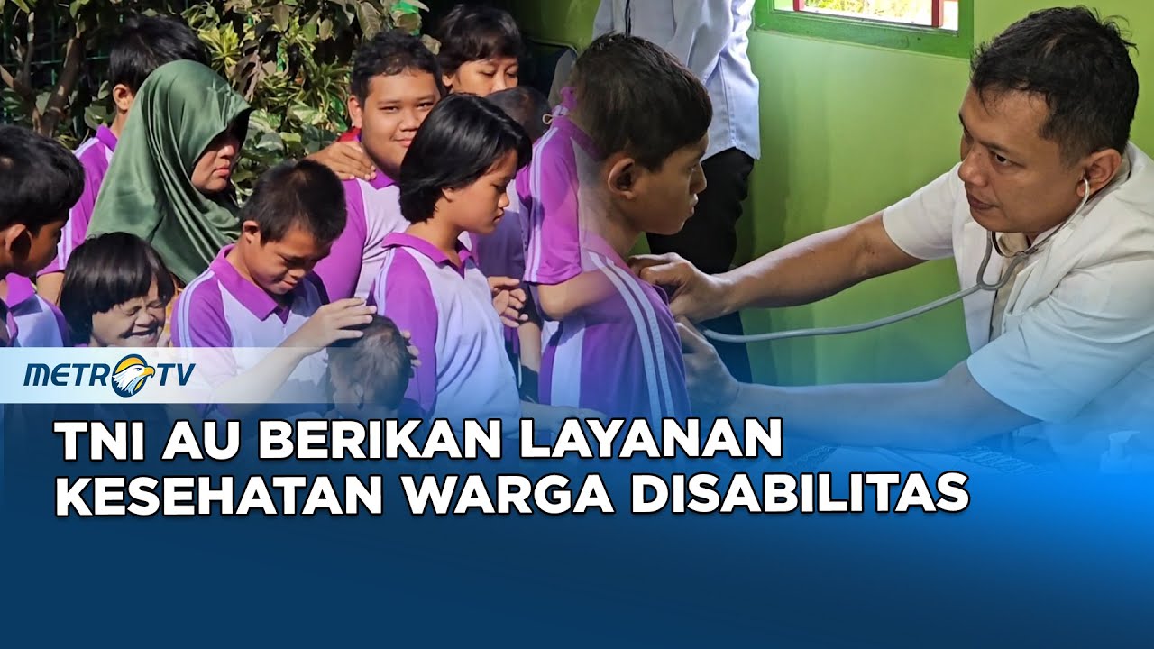 Berkah Ramadan, TNI AU Beri Layanan Kesehatan untuk Difabel di Solo