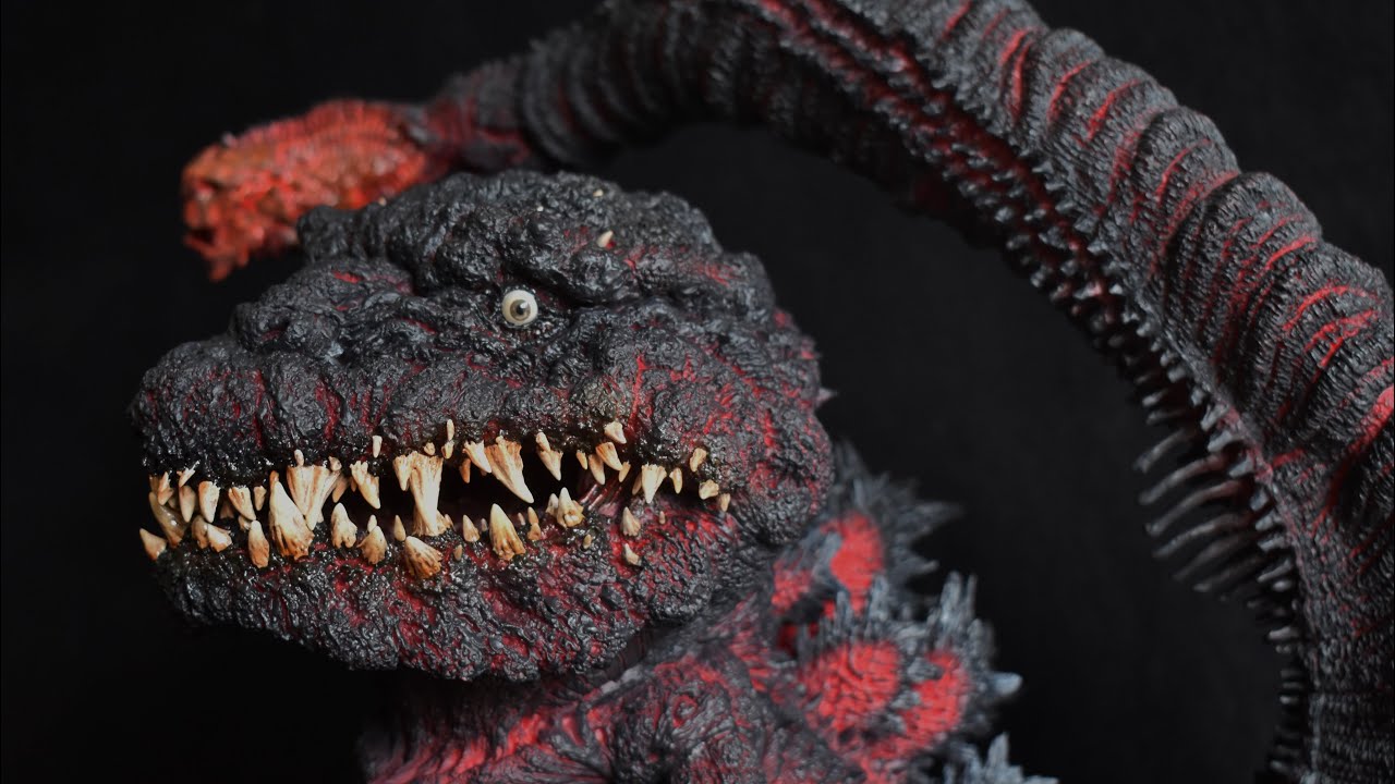 X-Plus Gigantic Shin Godzilla (シン・ゴジラ) Deforeal Unboxing | Calming Ambience | Godzilla