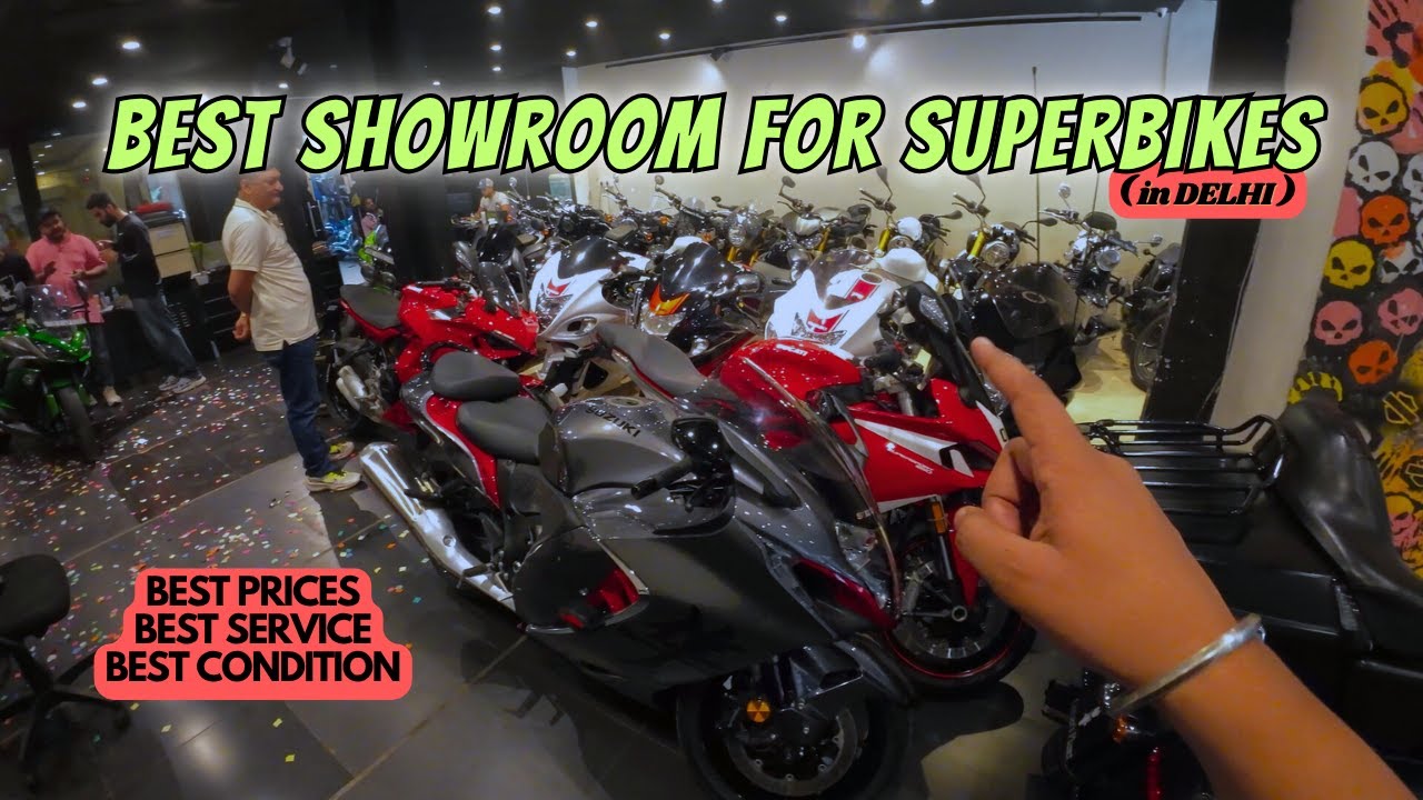 Which is Delhi’s Best SuperBike Showroom? Full Tour & Honest Review