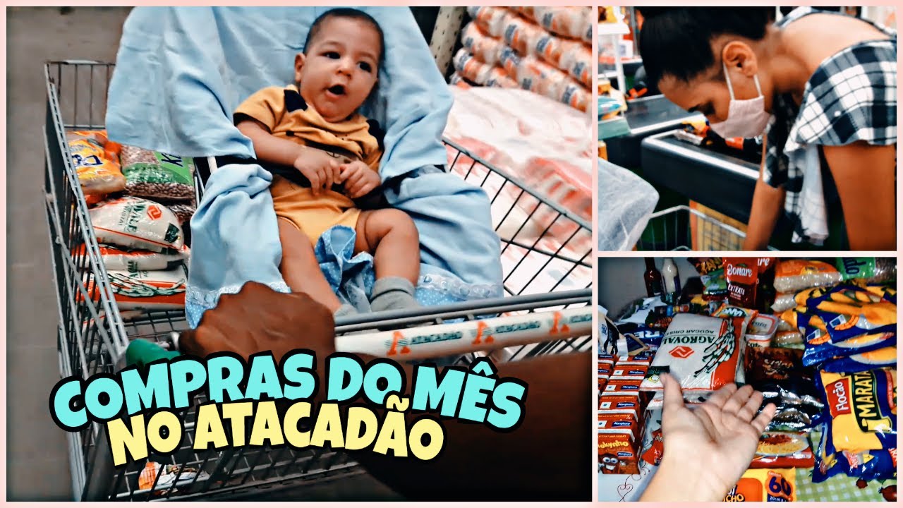 VLOG NO MERCADO: COMPRAS DO M&Ecirc;S! #maeaos17