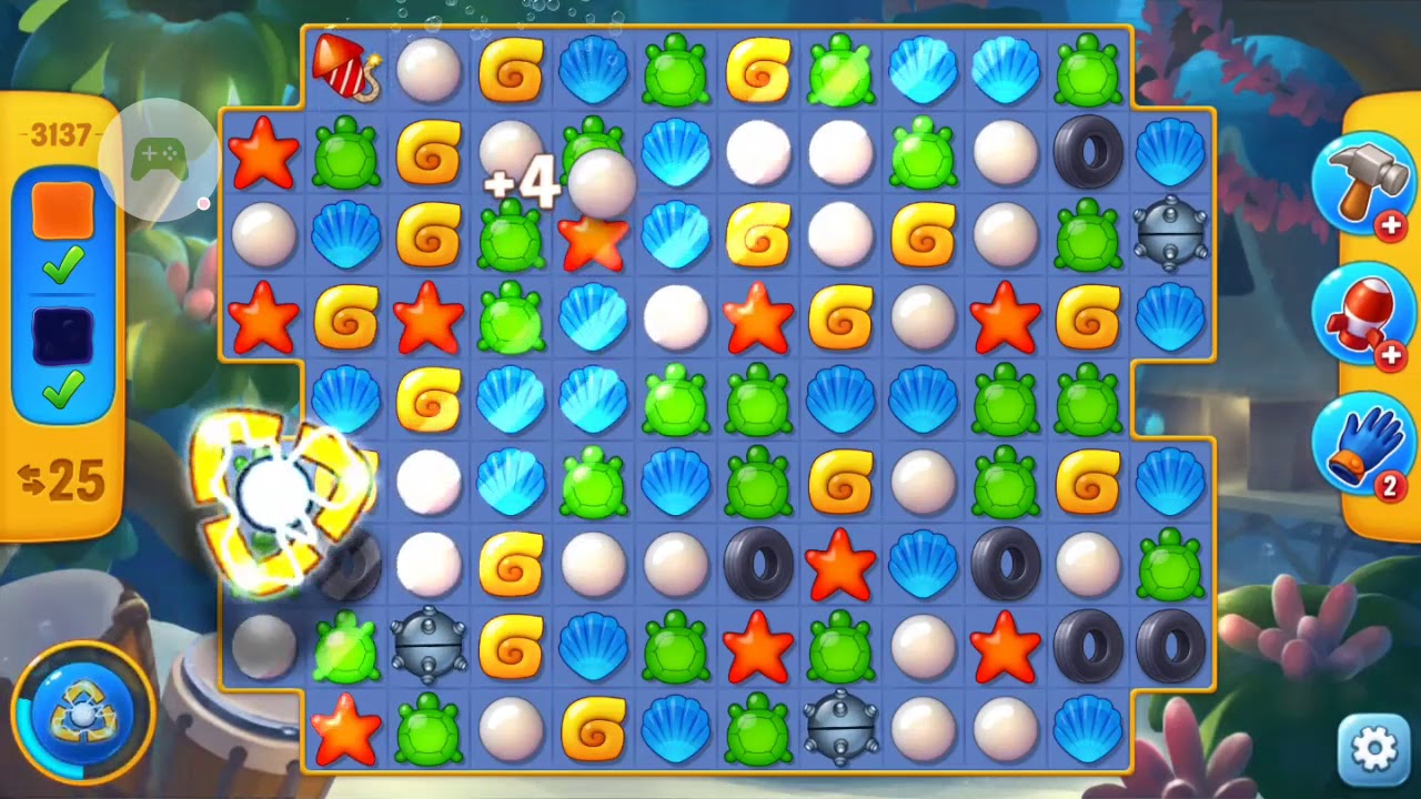 Fishdom level 3137