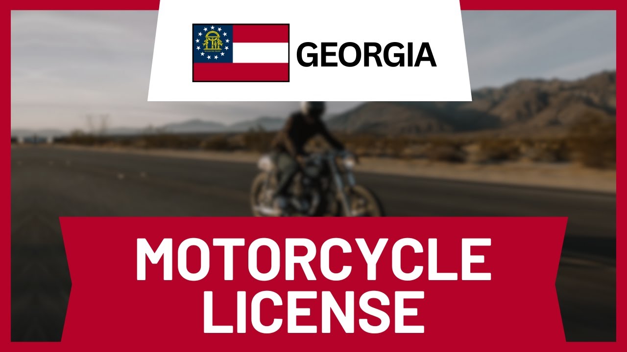 How to Get Motorcycle License in Georgia
