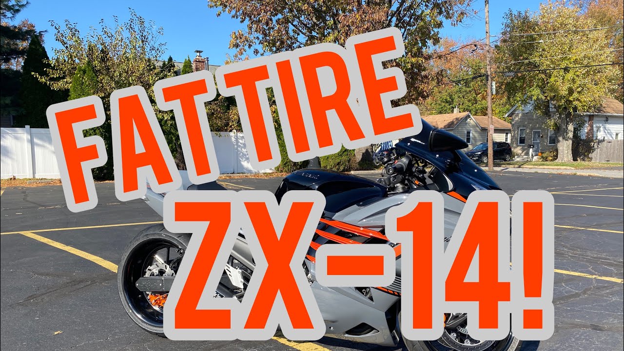 FAT TIRE CUSTOM Kawasaki ZX-14 - Tricked Out Cycles