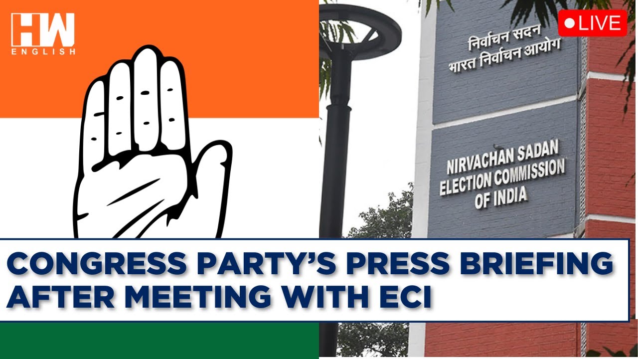 Congress LIVE: Party Briefs Media After ECI Meeting On Shocking Haryana Defeat