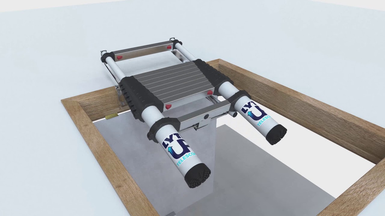 LyteUp Telescopic Loft Ladder