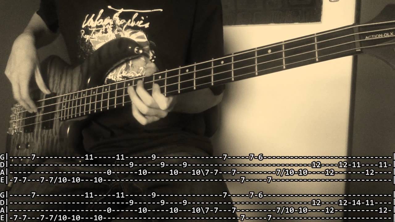 Explosions In the Sky - A Song for Our Fathers (Bass Cover with TABS!)
