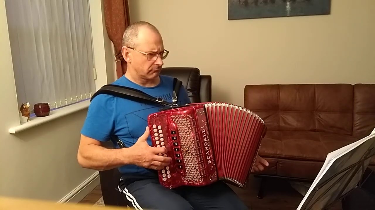 Гармонь Leonard Cohen   Hallelujah on diatonic button accordion (Russian)