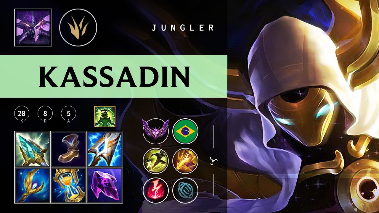 Kassadin Jungle vs Pantheon - BR Master Patch 26.07