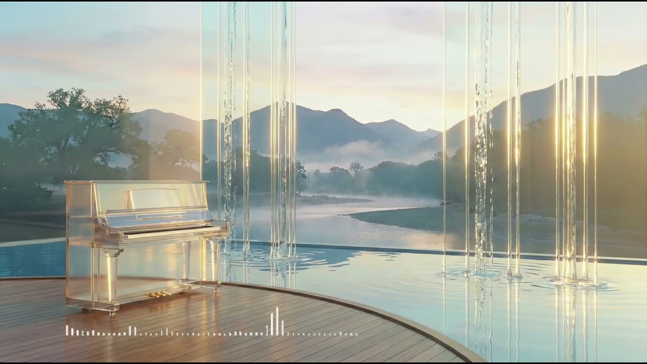 Glass Rivers - Ambient Music for Relaxation & Peace (432Hz)