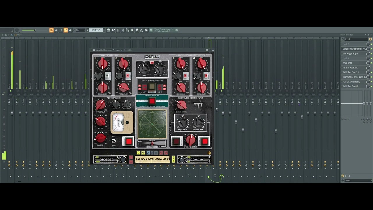 I'm recreating the mix of 'Godhood' by Buster Odeholm