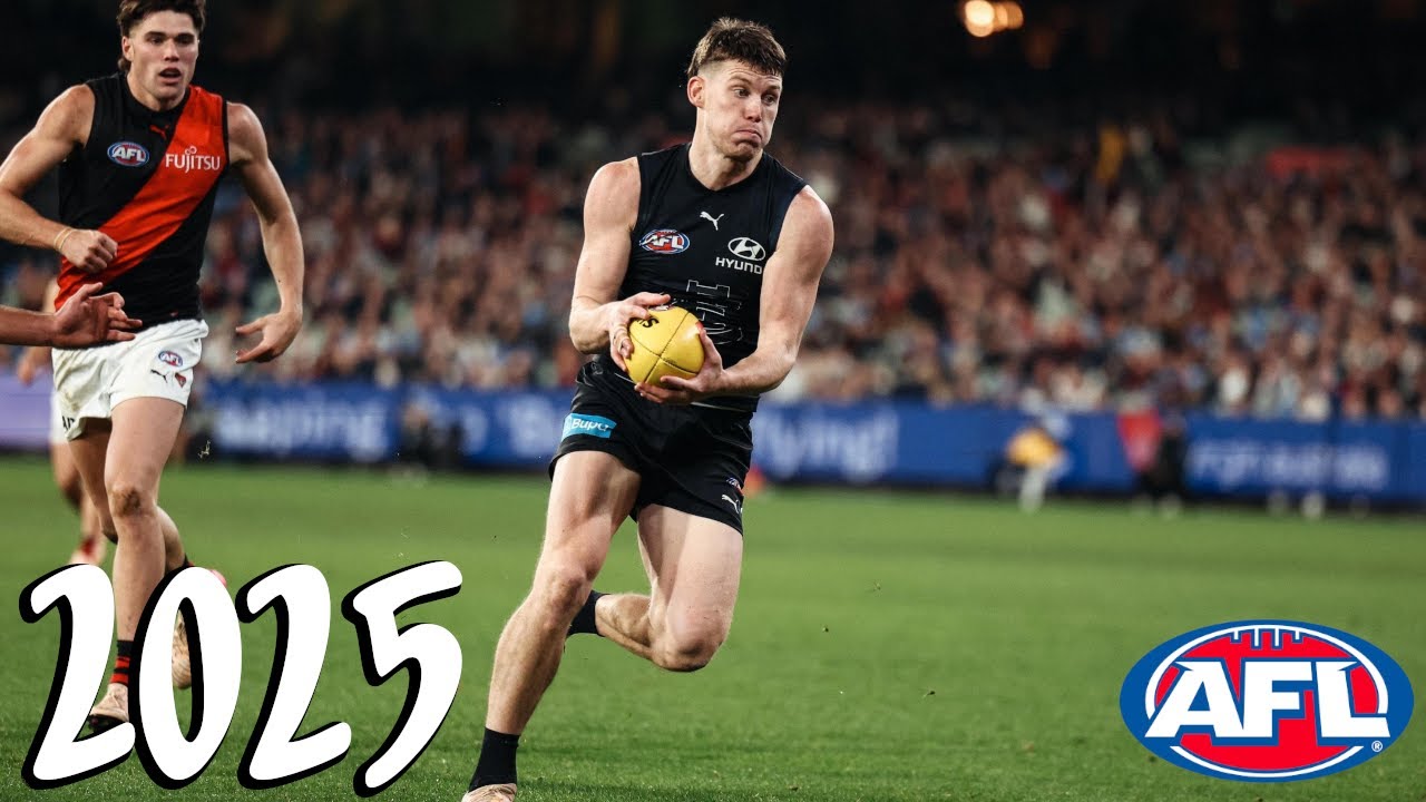 Sam Walsh&rsquo;s Best Plays | 2025 AFL Highlights