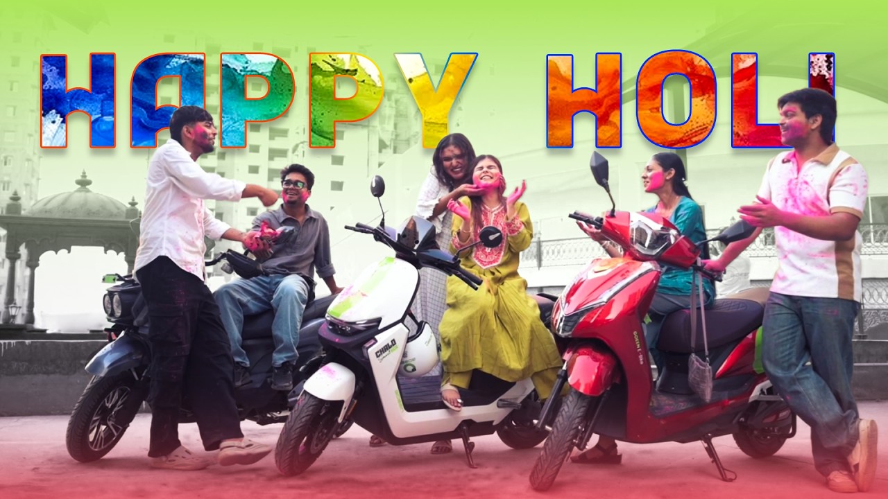 Holi ka vibe, doston ka tribe — aur GOEEN ke saath non-stop electric ride