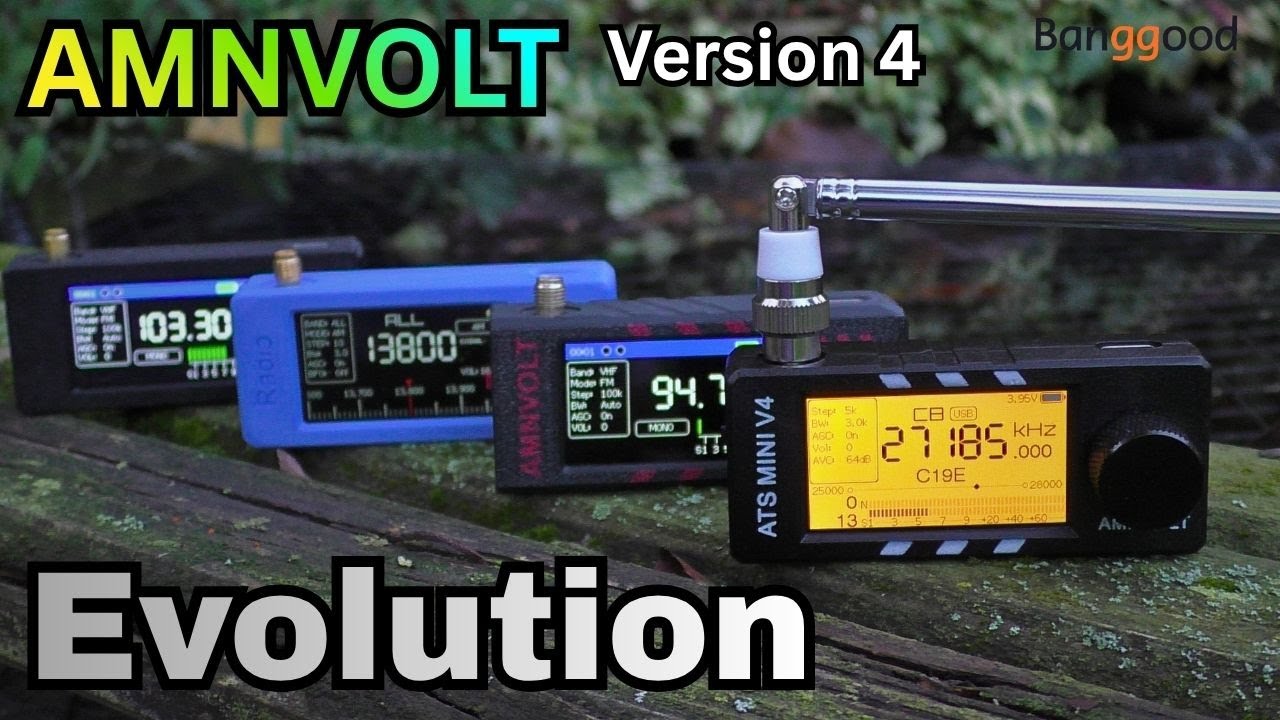 Совершенно новый AMNVOLT V4. (ABS) SW радио. Лучшая версия 