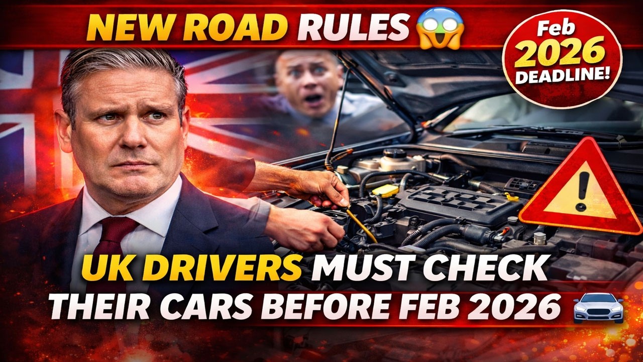 💥 MAJOR Road Law Changes UK – February 2026 🚨 Check Your Car Now