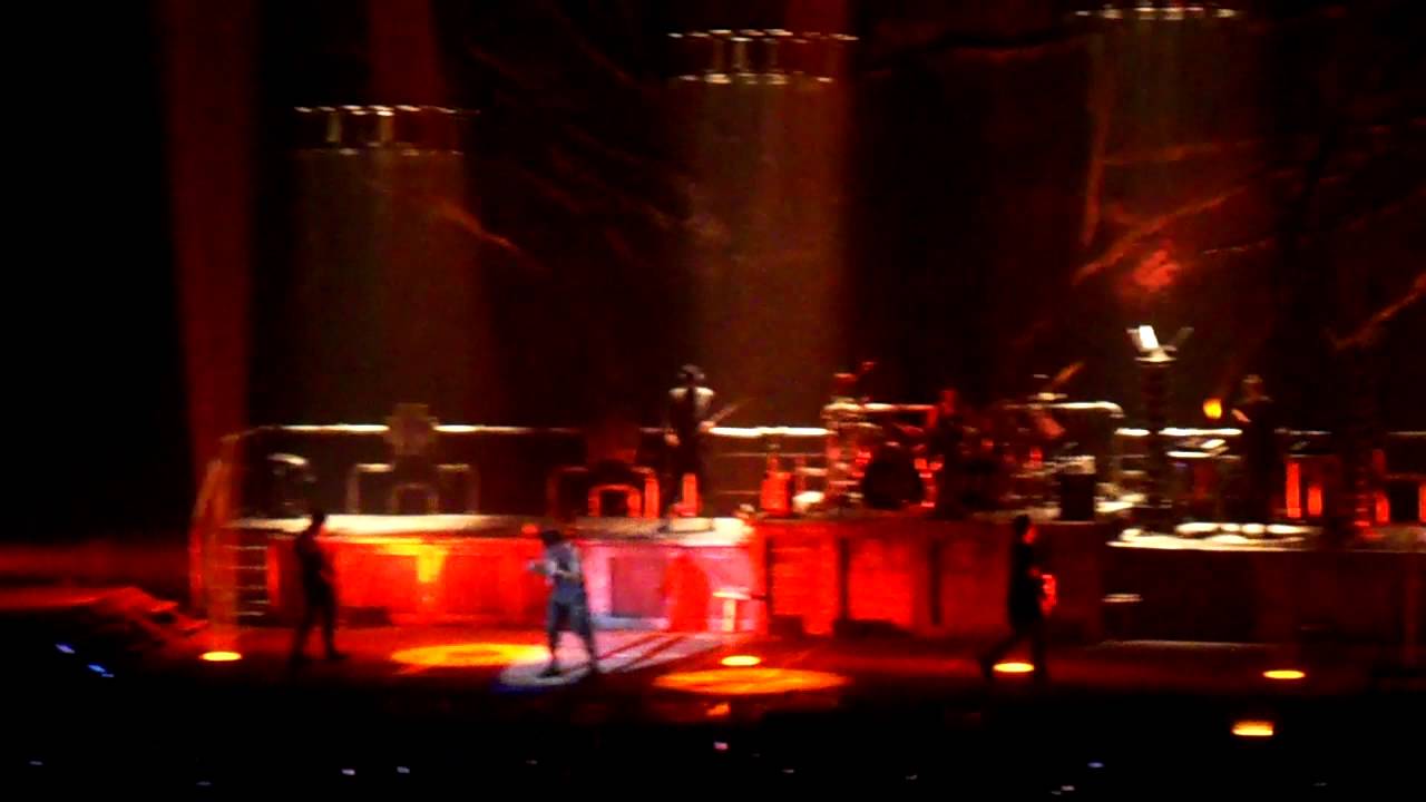 Rammstein Live at The Forum May 20th, 2011 - End of Weisses Fleisch and Feuer Frei