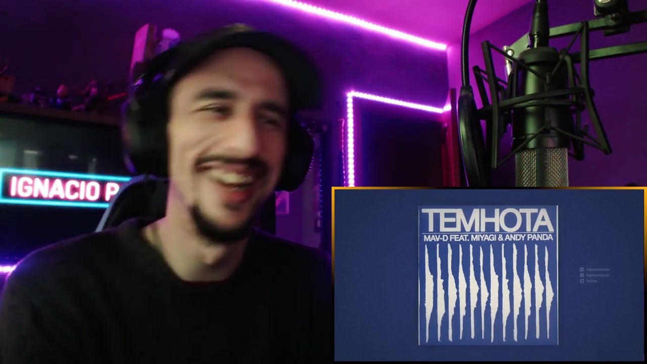 REACCIONANDO a Mav d feat Miyagi & Andy Panda | Темнота (Official Audio) | Rap Ruso