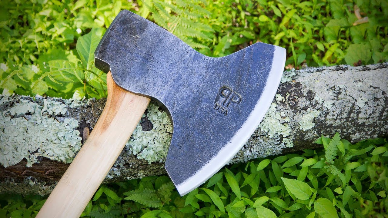 Forging a Hewing Axe - Blacksmithing