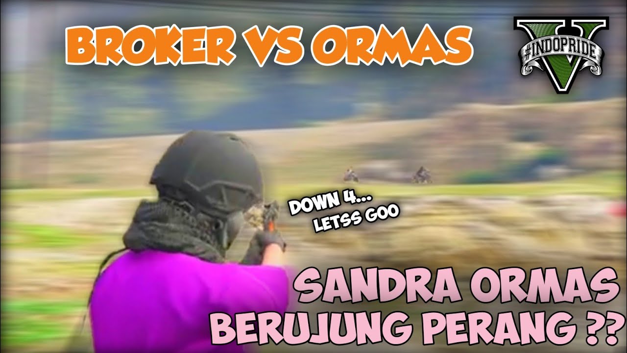 BROKER SANDRA SATU ANAK ORMAS !? BERUJUNG PERANG DI PALETO !! ( GTA V ROLEPLAY )