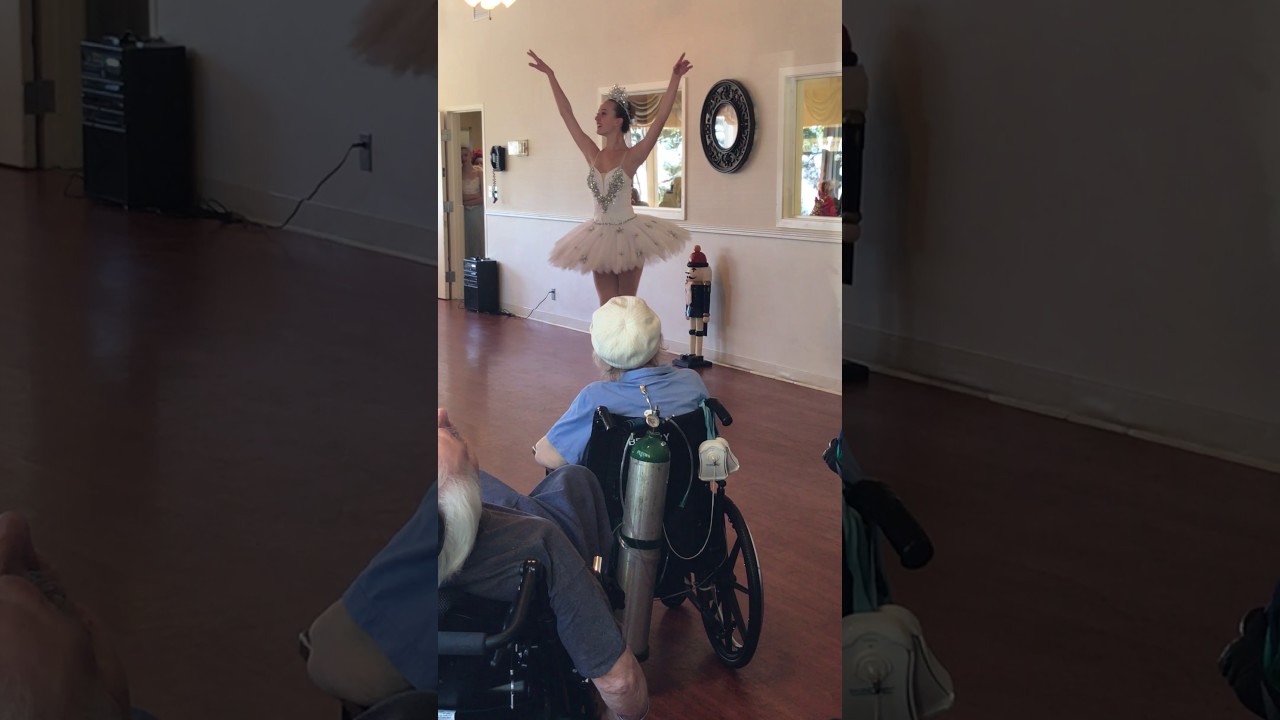 Mini Nutcracker performed at Windsor Monterey Care Center