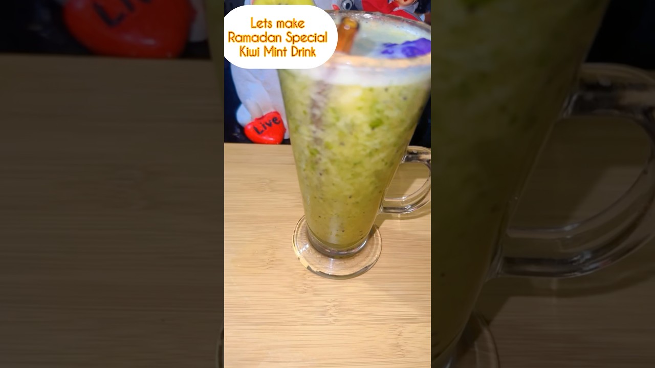Tangy Kiwi drink🥝🥂 #subscribe #recipe #ramadanspecial #drinks #unfrezzmyaccount