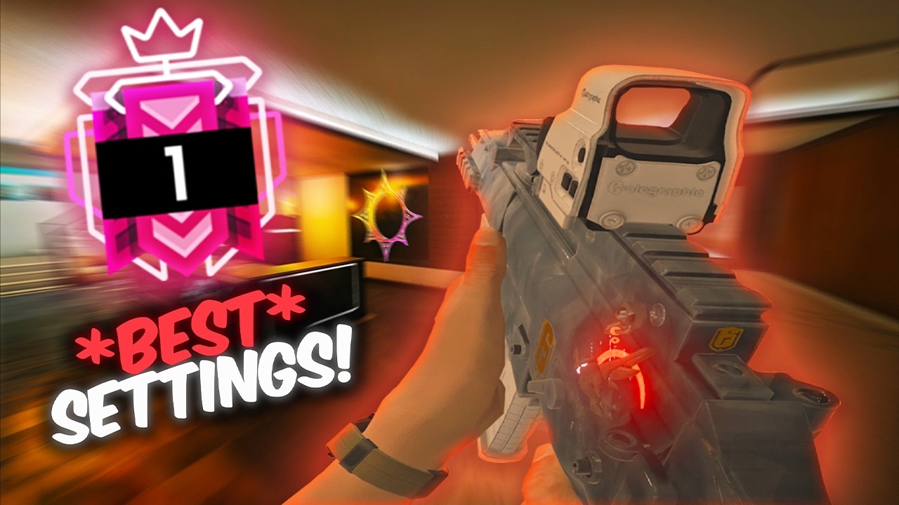 THE #1 BEST CONTROLLER CHAMPION AIM + BEST SETTINGS & SENSITIVITY - Rainbow Six Siege Console