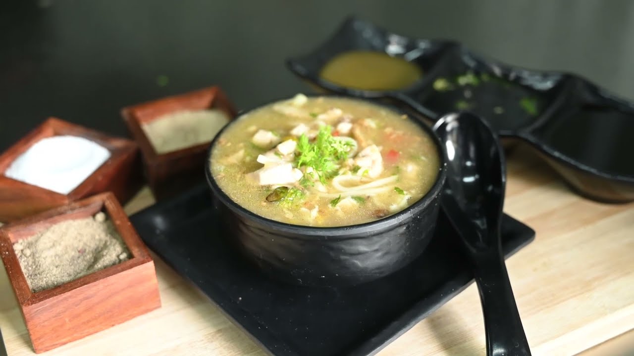 Chicken Talumein Soup Recipe | चिकन तालुमिन सूप | Chicken Talumein Soup preparation Process