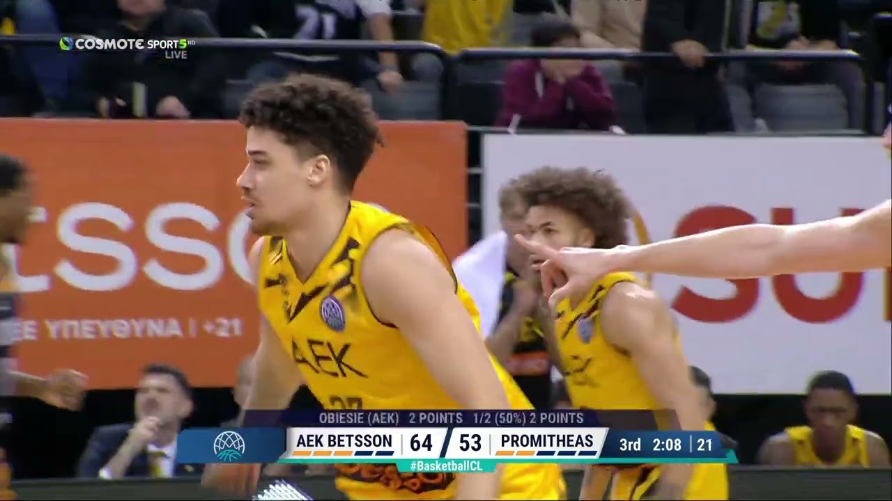 ΑΕΚ-Προμηθέας 97-76 Στιγμιότυπα BCL 29-01-2025