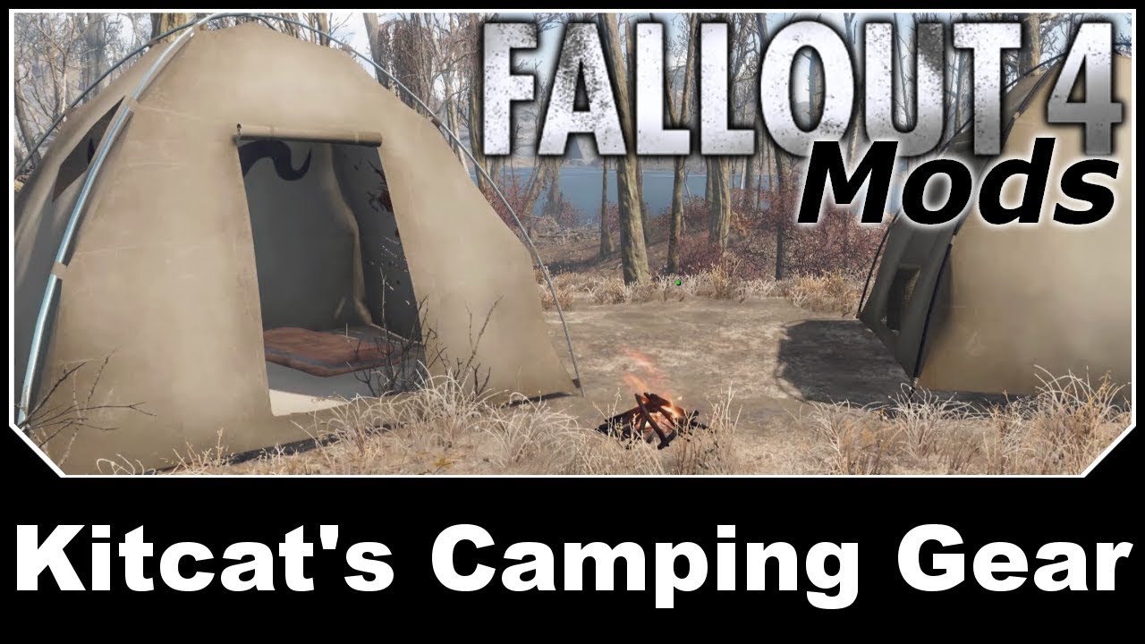 Fallout 4 Mods - Kitcat's Camping Gear