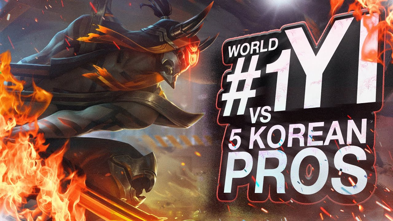Un OTP Yi se enfrenta a 5 PROFESIONALES Coreanos