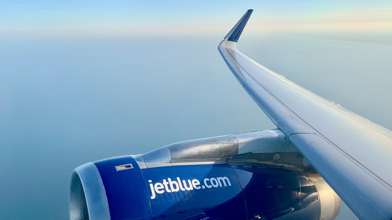 STUNNING Evening Takeoff – JetBlue Airways A321-231 Takeoff New York JFK – N907JB