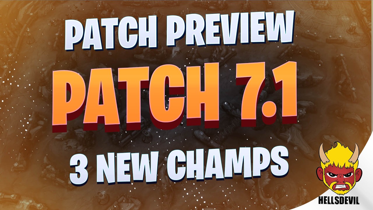 WILD RIFT | PATCH PREVIEW 7.1 | 3 NEW CHAMPIONS! | Hells Reacts