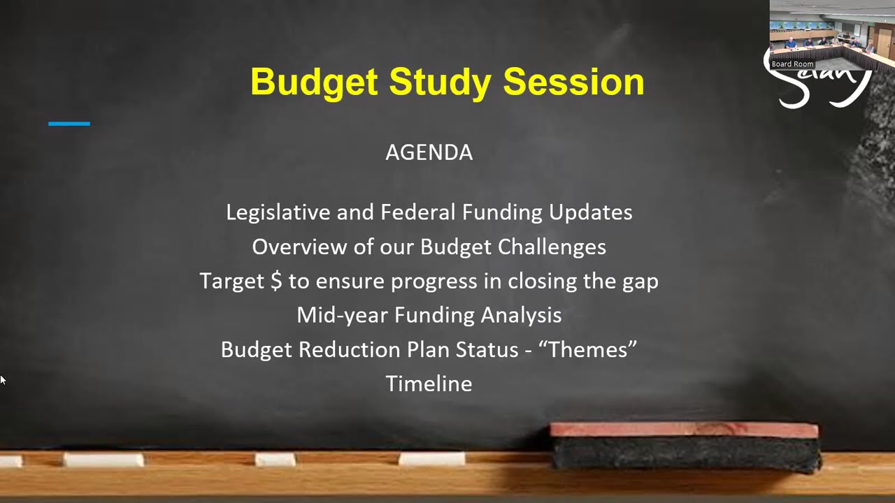 March 12, 2026 Selah School Board Study Session