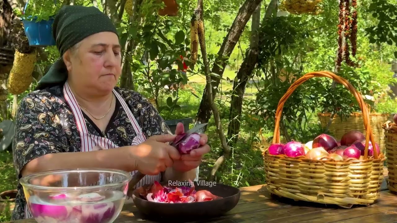 Rustic Cooking with Grandma | Village Life Surrounded by Nature and Fresh Air.