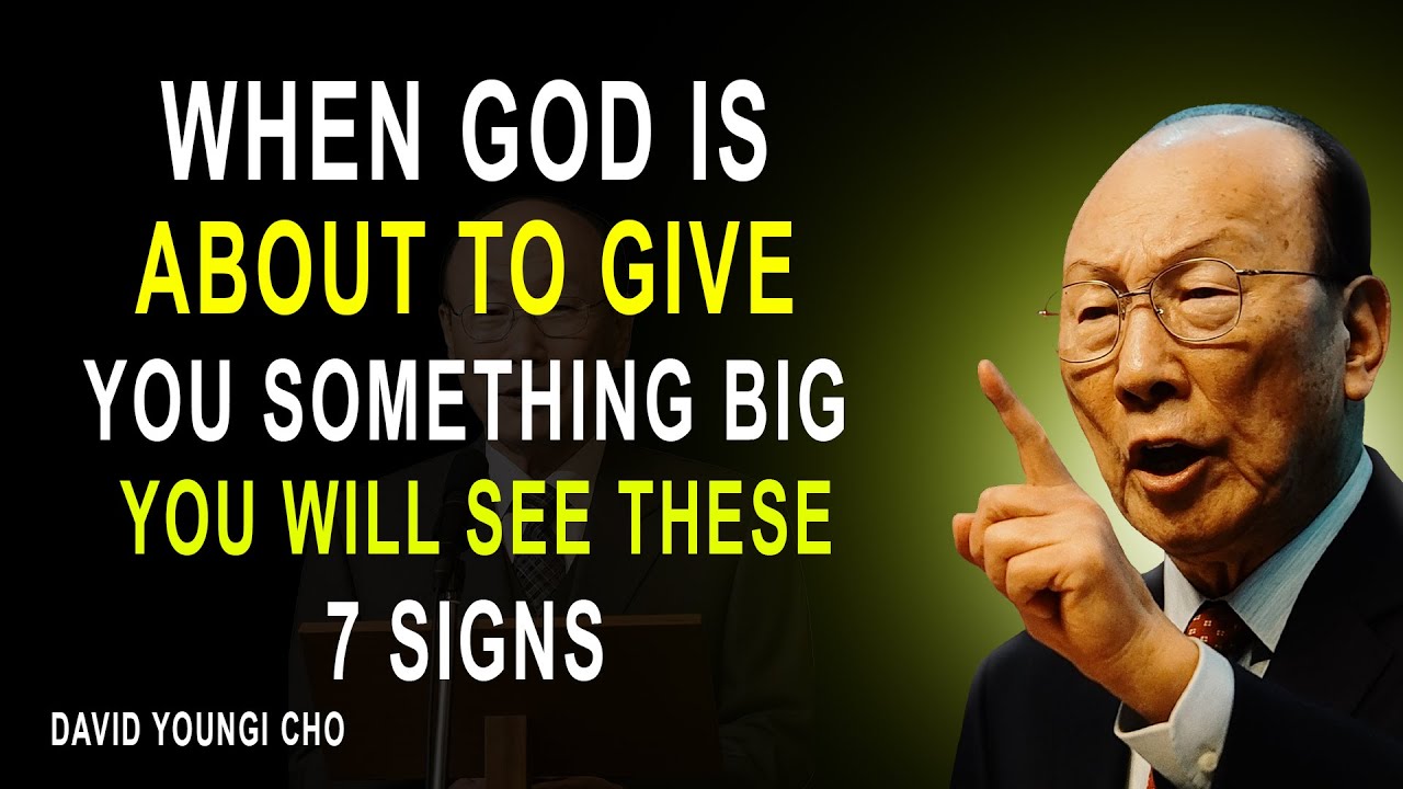 ''When God Is About To Give You Something Big You Will See These 7 Signs'' |Motivational Speech
