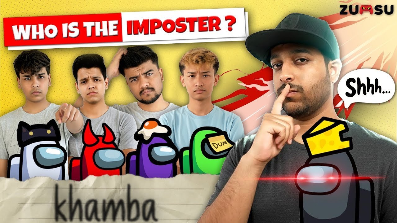 GUESS THE IMPOSTER | ft. Zutsu BGMI Esports Team