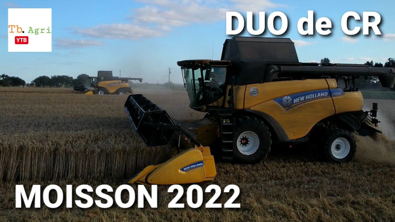 🌾MOISSON 2022 / CR 8.80 & 8.90 / ETA d'Armor & ETA Agri Ouest [Dji, Gopro]