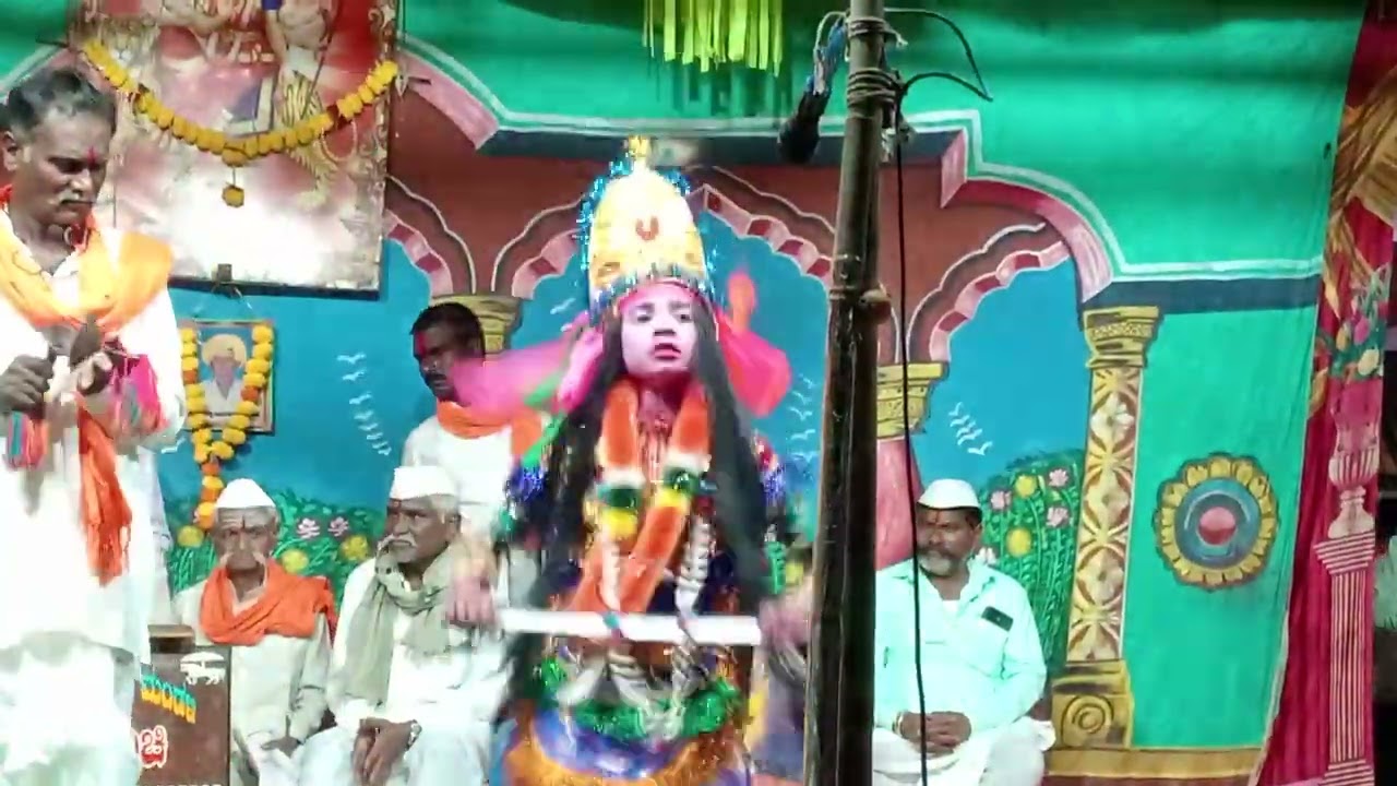 ಶ್ರೀ ದೇವಿ ಮಹಾತ್ಮೆ ಬಯಲಾಟ ಯಂಕಂಚಿ ಗಣಪತಿ ಆಗಮನ 